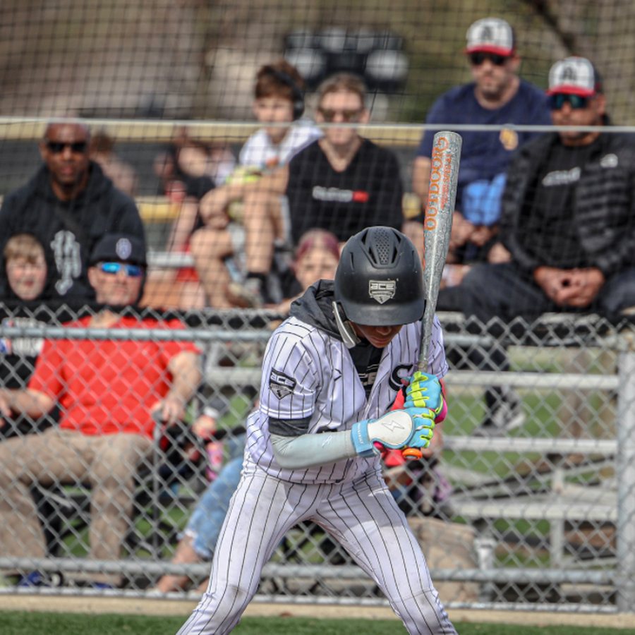 Phillip Sanchez III at bat